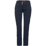 Dunkelblaue Unifarbene CECIL Scarlett 7/8 Jeans & Ankle-Jeans mit Reißverschluss für Damen 