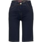 Reduzierte Bunte Unifarbene CECIL Capri-Jeans für Damen Größe XS 