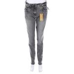 Graue CECIL Skinny Jeans aus Denim für Damen Weite 30, Länge 32 