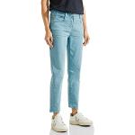 Reduzierte Blaue CECIL Slim Fit Jeans aus Denim für Damen Weite 31 
