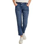 Blaue Loose Fit CECIL Tapered Jeans aus Denim für Damen Weite 34 