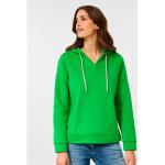 Grüne Sportliche CECIL V-Ausschnitt Damensweatshirts Größe XS 
