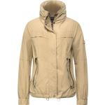 Sandfarbene CECIL Mini Kurzjacken & Cropped-Jackets mit Kapuze für Damen Größe M für den für den Herbst 