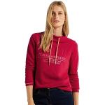 Reduzierte Rote Casual Langärmelige CECIL Stehkragen T-Shirts für Damen Größe L 