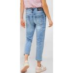 Reduzierte Hellblaue Loose Fit CECIL Slim Fit Jeans mit Reißverschluss aus Baumwolle Einheitsgröße für den für den Sommer 