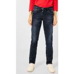 Cecil Loose-fit-Jeans Style Scarlett, in dunkler Waschung blau Damen Jeans