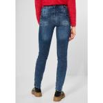 Blaue Loose Fit CECIL Slim Fit Jeans für Damen Weite 29, Länge 30 