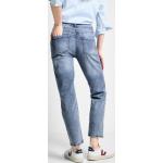 Hellblaue CECIL Slim Fit Jeans mit Reißverschluss aus Baumwolle für Damen 