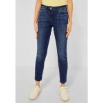 Cecil Slim-fit-Jeans »Style Toronto« mit mittelblauer Waschung, blau