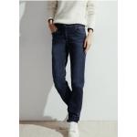 Dunkelblaue CECIL Toronto Slim Fit Jeans aus Denim für Damen Größe XXL 