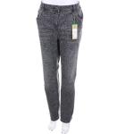 Graue Bestickte CECIL Jeans mit Stickerei aus Denim für Damen Weite 36, Länge 32 