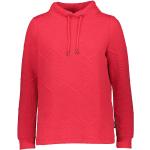 Reduzierte Rote Unifarbene CECIL Stehkragen Damensweatshirts aus Polyester Größe M 