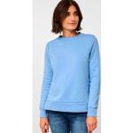 Blaue CECIL Rundhals-Ausschnitt Damensweatshirts Größe XXL 