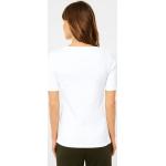 Kurzärmelige CECIL Rundhals-Ausschnitt T-Shirts aus Baumwolle für Damen Größe M 