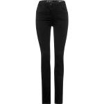 Schwarze CECIL Toronto Slim Fit Jeans aus Denim für Damen 