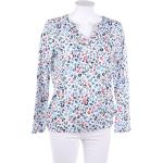 Blaue Blumenmuster CECIL Tunika-Blusen für Damen Größe S 