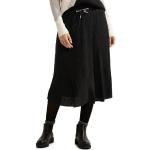 Reduzierte Schwarze Casual CECIL Midi Festliche Röcke aus Jersey für Damen Größe S 