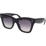 Celine, Stilvolle Polarisierte Cat-Eye Sonnenbrille Black, Damen, Größe: 50 MM