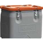 Orange Cemo Auflagenboxen & Gartenboxen 101l - 200l aus Stoff mit Deckel 