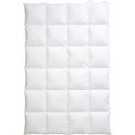 Weiße Kassettendecken & Kassettenbetten aus Baumwolle maschinenwaschbar 135x200 für den für den Winter 