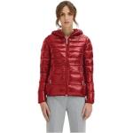 Reduzierte Rote Wasserdichte Mini Trenchcoats kurz mit Reißverschluss für Damen Größe L für den für den Winter 