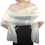 Elfenbeinfarbene Pashmina-Schals für Damen für Brautjungfern 