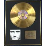 Century Music Awards Phil Collins – Exklusive limitierte Auflage 24 Karat Gold Scheibe – Face Value