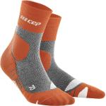 CEP Herren Hiking Merino Mid Cut Socken (Größe 45 , orange)