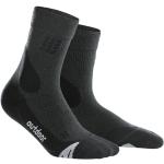 CEP Hiking Merino Mid-Cut Socks Herren Wandersocken grey/black