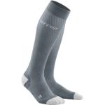 CEP - Run Ultralight Socks Herren extra leichte, lange Kompressionssocke - Grau - WP30JY V