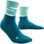 CEP the run socks, mid cut Damen Laufsocken ocean/petrol
