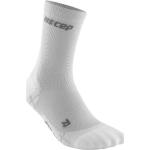 CEP Ultralight Short Socks Herren, kurze Kompressionssocke für den Sommer - WP3B V Schuhgrösse 45 - 48+ / Carbon White