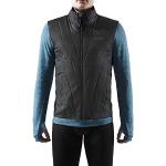 CEP – Winter Run Vest für Herren | Outdoor Laufweste aus windfestem Material in schwarz Größe L