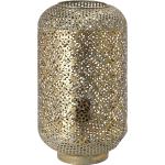 Goldene Cepewa Runde Tischlampen & Tischleuchten mit Mandala-Motiv aus Eisen E27 