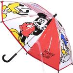 Bunte Entenhausen Micky Maus Durchsichtige Regenschirme durchsichtig Einheitsgröße 