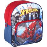 Rote Spiderman Kindergartenrucksäcke mit Reißverschluss gepolstert für Jungen klein zum Schulanfang 