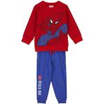 CERDÁ LIFE'S LITTLE MOMENTS Jungen Spiderman Kinder Jogginganzug Sweatshirt und Sporthose Trainingsanzug, Rot, 3 Jahre