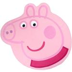 Rosa Peppa Wutz Kinderhandtücher mit Schweinemotiv personalisiert 