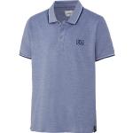 Blaue Kurzärmelige CERRUTI Kurzarm-Poloshirts aus Baumwolle für Herren Größe XXL für den für den Sommer 