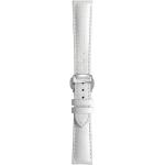 Weiße Certina DS-8 Uhrenarmbänder aus Leder mit Lederarmband für Damen 