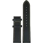Schwarze Certina DS Action Uhrenarmbänder aus Leder mit Chronograph-Zifferblatt mit Lederarmband 
