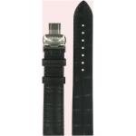 Schwarze Certina DS First Uhrenarmbänder aus Leder mit Lederarmband für Damen 