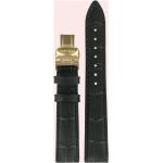 Schwarze Certina DS Podium Uhrenarmbänder aus Leder mit Lederarmband für Damen 