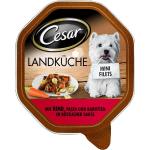 Cesar Landküche Hundefutter mit Pasta 