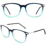 Reduzierte Blaue Nerd Brillen für Damen 
