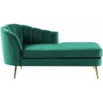 Reduzierte Smaragdgrüne Moderne Beliani Chaiselongues & Longchairs aus Metall 