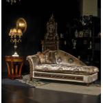 Bunte Barocke Chaiselongues & Longchairs aus Massivholz 