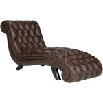 Braune Antike Chaiselongues & Longchairs 