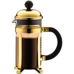 Reduzierte Goldene Bodum Chambord Kaffeebereiter 