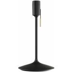 Reduzierte Schwarze Minimalistische Umage Designer Tischlampen aus Metall mit USB Anschluss E27 